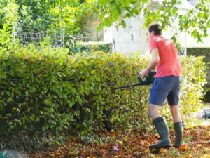 photo de travaux (journée bénévolat)